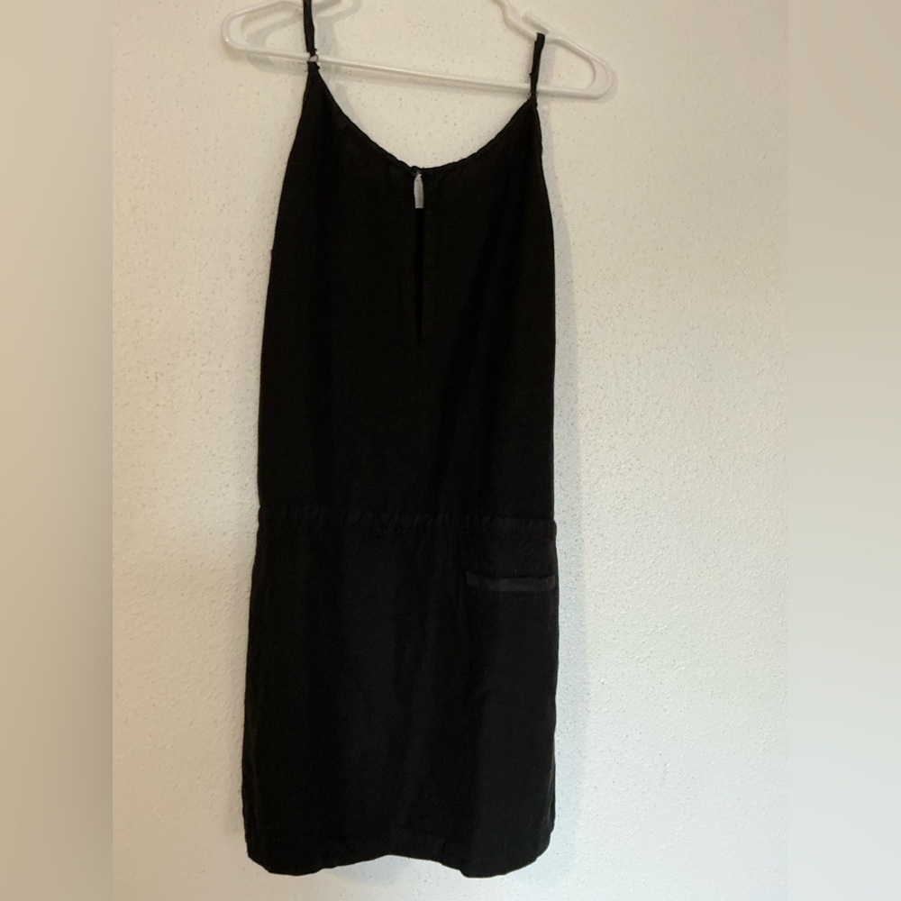 Young Fabulous Broke Tencel Linen  Pinafore Dress Medium - Picture 3 of 15